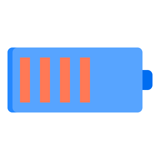 batterie level srip Flat icon