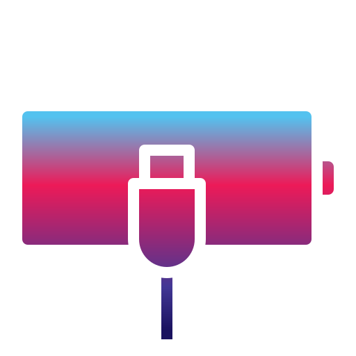 carica batterie Generic gradient outline icona