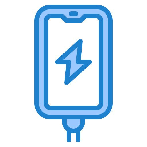 Charge srip Blue icon