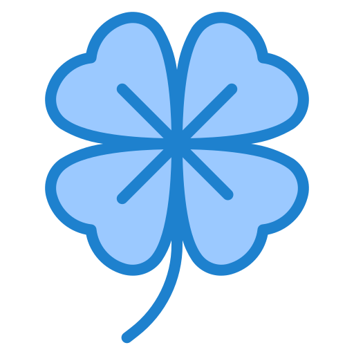 floral srip Blue Icône
