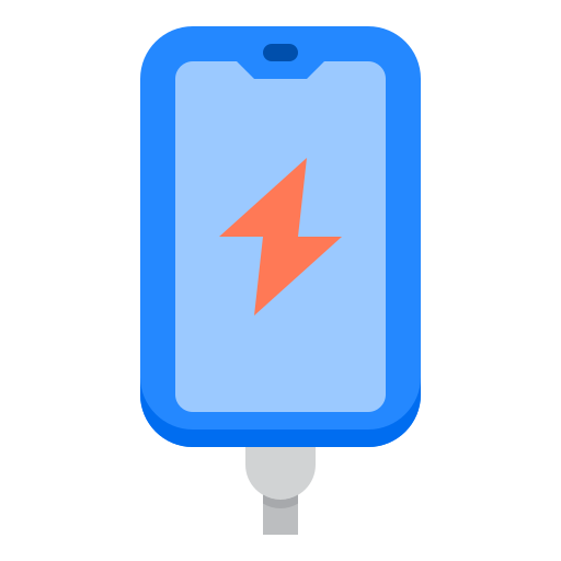 Charge srip Flat icon