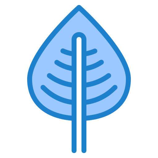 잎 srip Blue icon