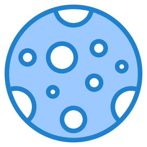 planeta srip Blue icono