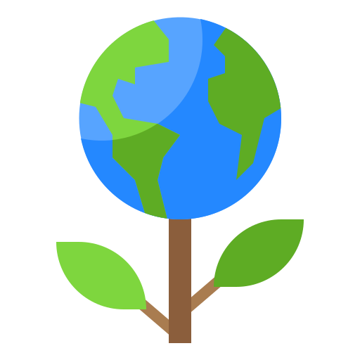 Growth srip Flat icon