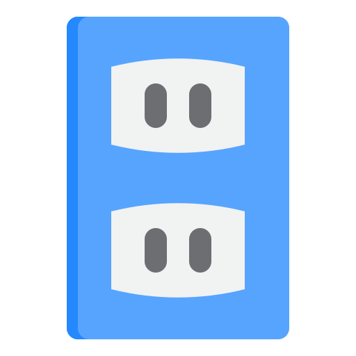 Plug srip Flat icon