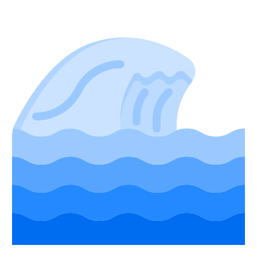 pływowy srip Flat ikona