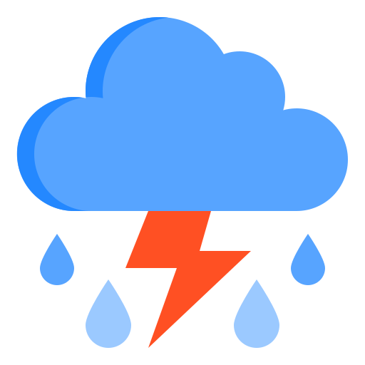 clima srip Flat icono