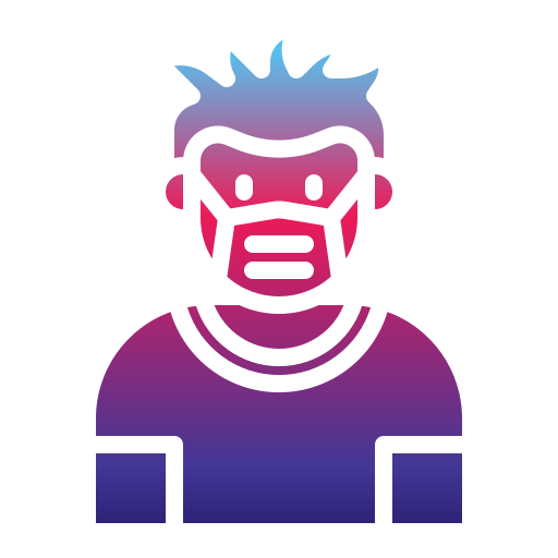 avatar Generic gradient outline icono