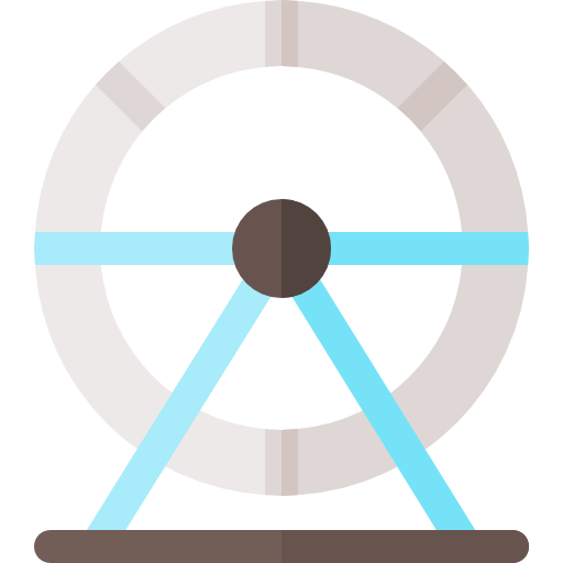 ハムスターホイール Basic Rounded Flat icon