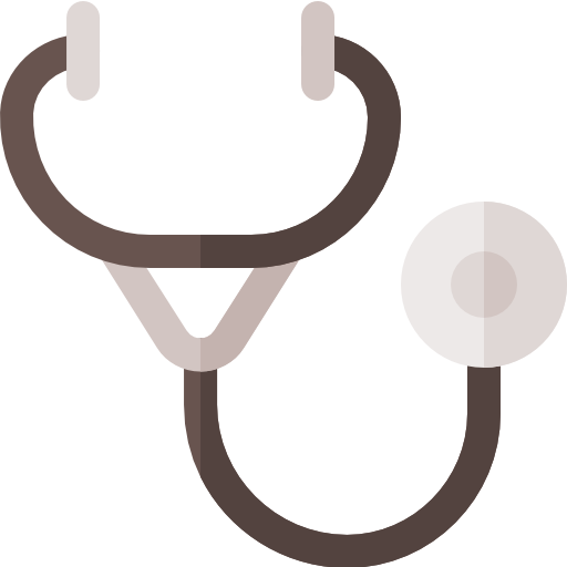 Stethoscope Basic Rounded Flat icon