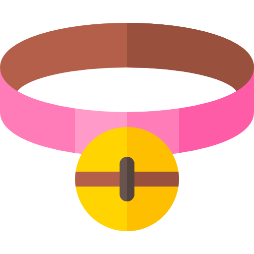 halsband Basic Rounded Flat icon
