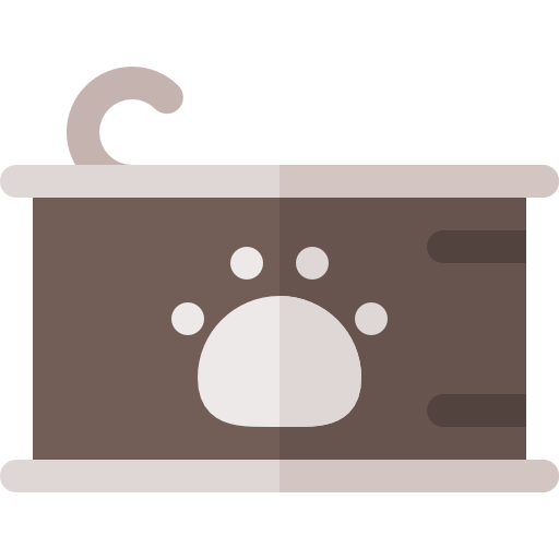 Cat food Basic Rounded Flat icon