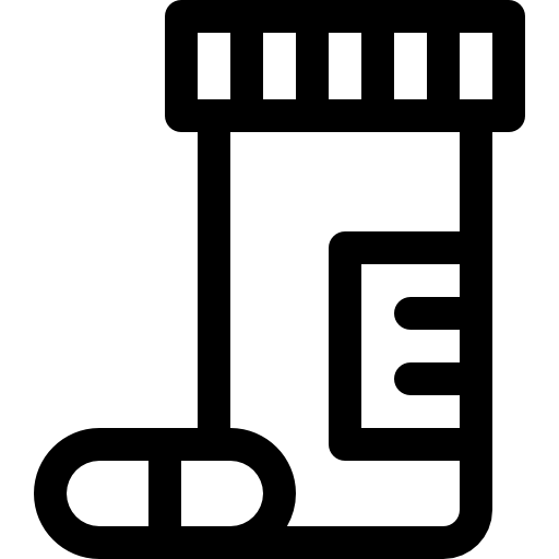 drogas Basic Rounded Lineal icono