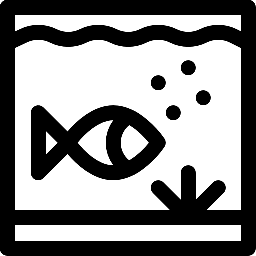acquario Basic Rounded Lineal icona