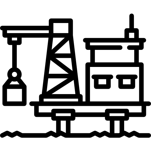 Öl plattform Special Lineal icon