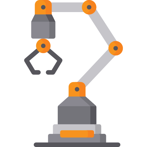 産業用ロボット Special Flat icon