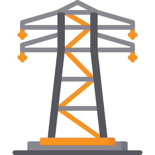 Power line Special Flat icon