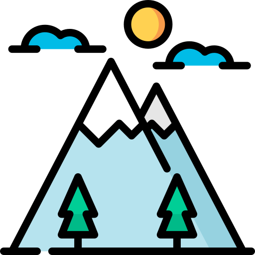 гора Special Lineal color иконка