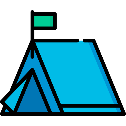 Лагерь Special Lineal color иконка