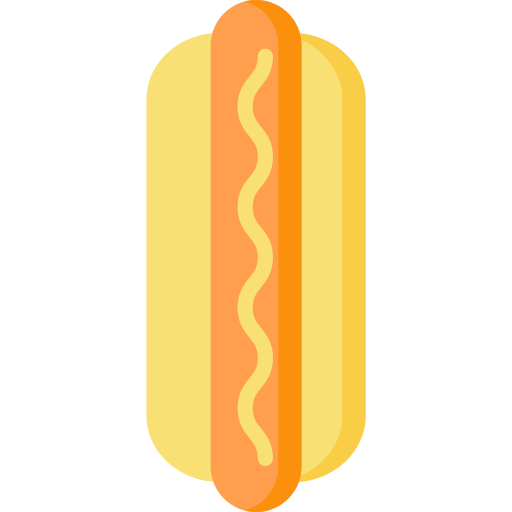hotdog Special Flat icoon