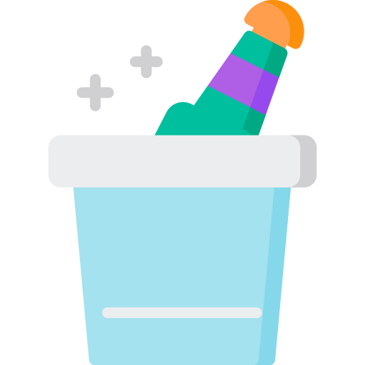 Ice bucket Special Flat icon