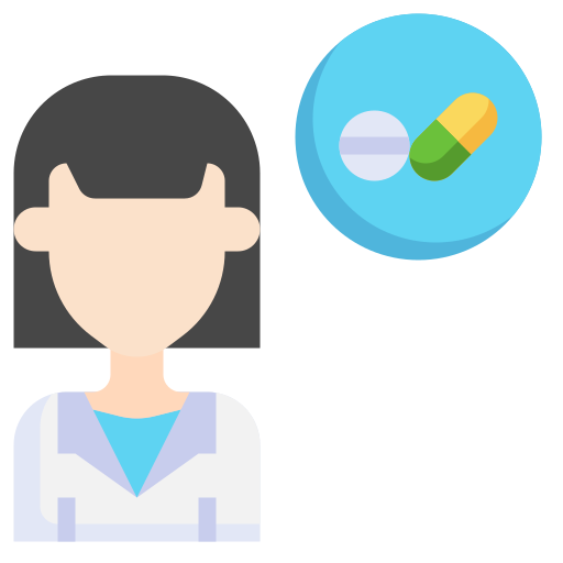 Pharmacist Generic color fill icon