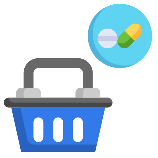 Shopping basket Generic color fill icon