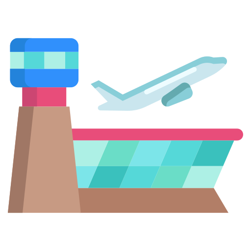 Airport Icongeek26 Flat icon