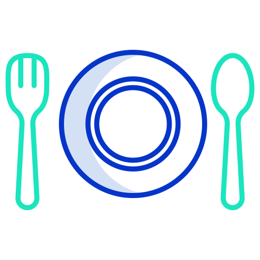diner Icongeek26 Outline Colour icoon