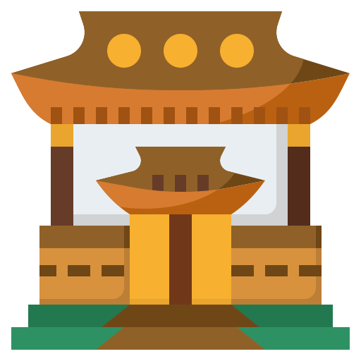 Changdeokgung Generic color fill icon