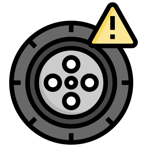 타이어 Generic color outline icon