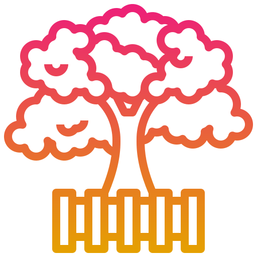 Вишневое дерево Generic gradient outline иконка