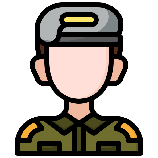 soldat Generic color outline Icône