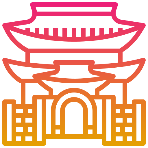 Hwaseong Generic gradient outline icon