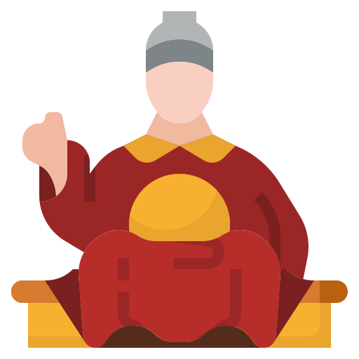 King sejong Generic color fill icon