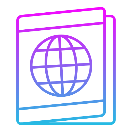 여권 Generic gradient outline icon