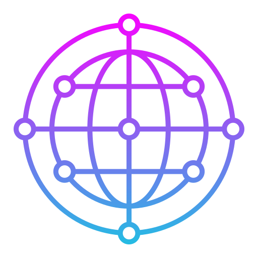 mundial Generic gradient outline icono