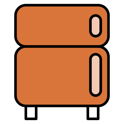 Холодильник Generic color lineal-color иконка