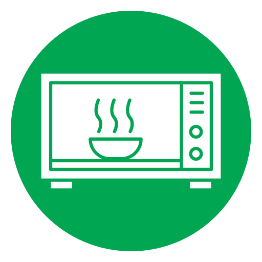 Microwave oven Generic color fill icon