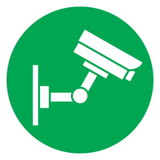 cctv 카메라 Generic color fill icon