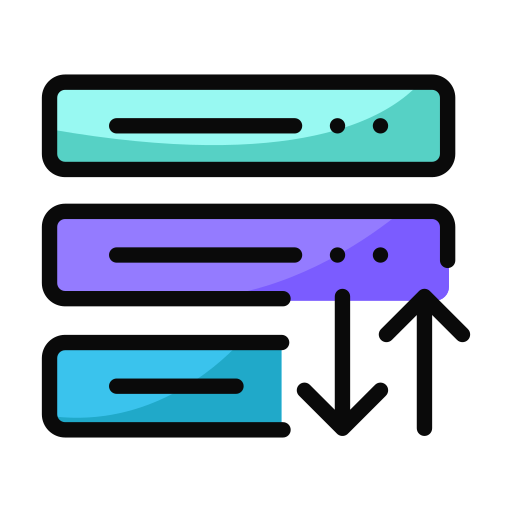 hosting Generic color lineal-color ikona