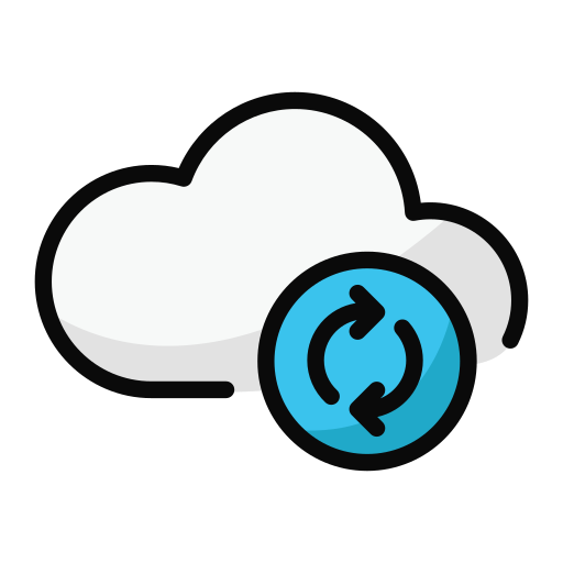 cloud-synchronisierung Generic color lineal-color icon