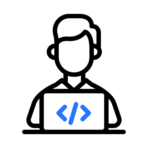programador Generic color outline icono