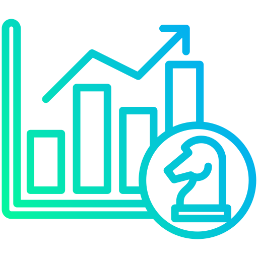 strategia Generic gradient outline ikona