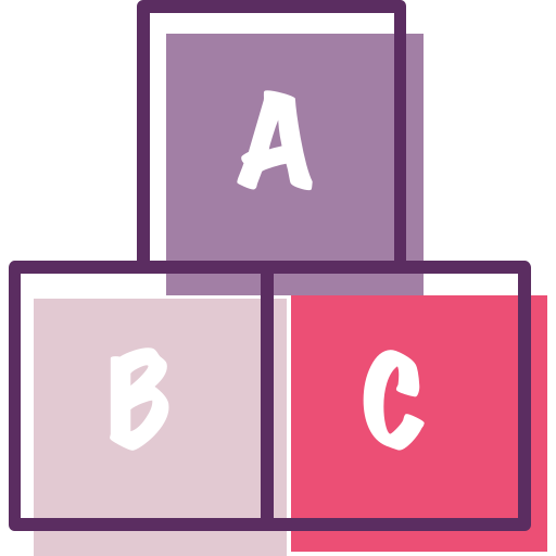Abc Generic color lineal-color icon
