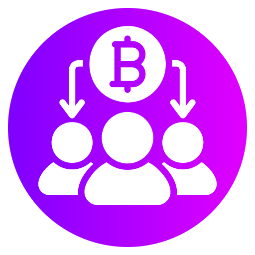 bitcoin Generic gradient fill icono