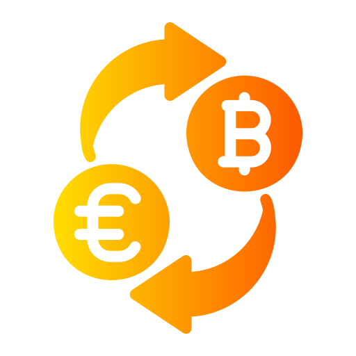 Money exchange Generic gradient fill icon