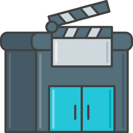 film Generic color lineal-color icon