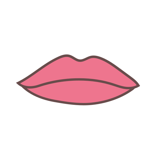 lèvres Generic color lineal-color Icône