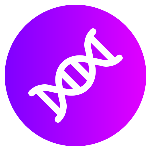 estructura del adn Generic gradient fill icono